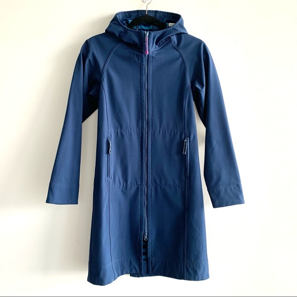 LULULEMON Apres Yoga Soft Shell Hooded Rain Jacket - Picture 2 of 14